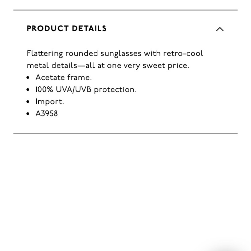 Madewell | Indio Sunglasses Color: MILKY SUNSET - Picture 4 of 4